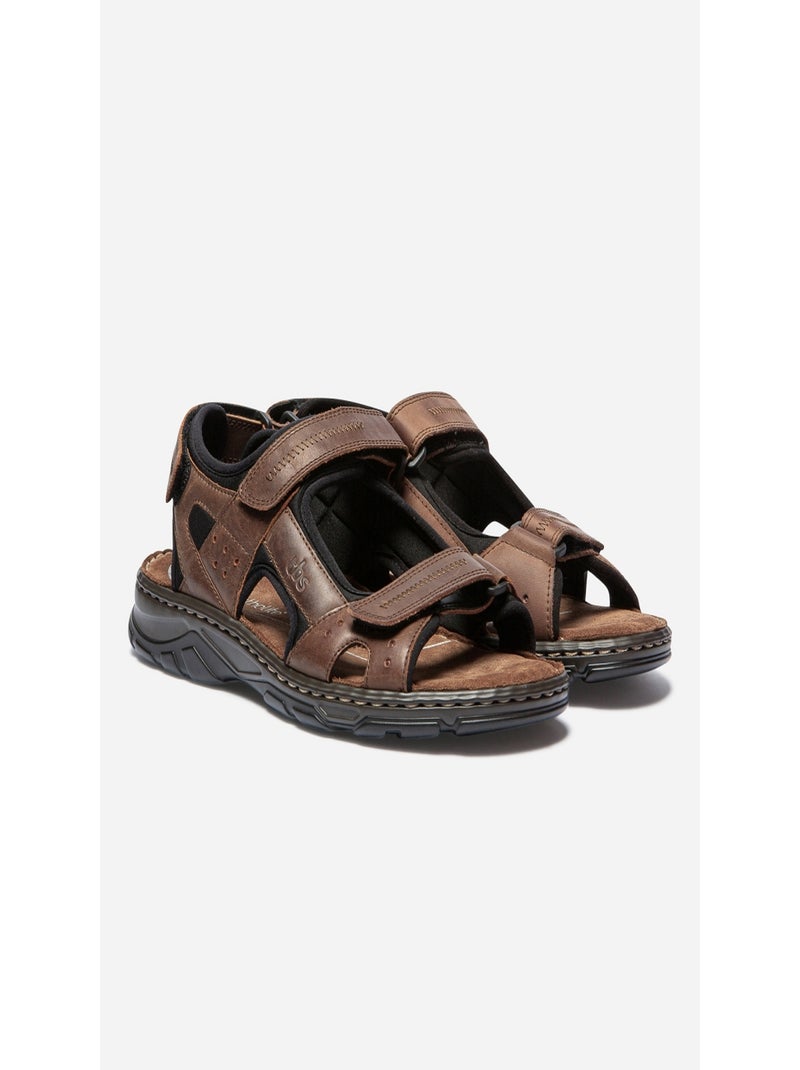 Sandale/nu Pied Tbs Marron Marron - Kiabi