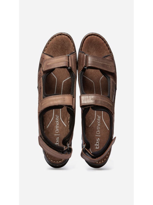 Sandale/nu Pied Tbs Marron - Kiabi