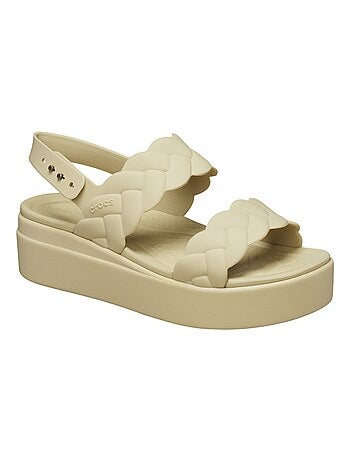 Sandales à Boucle Crocs Brooklyn Woven Upper