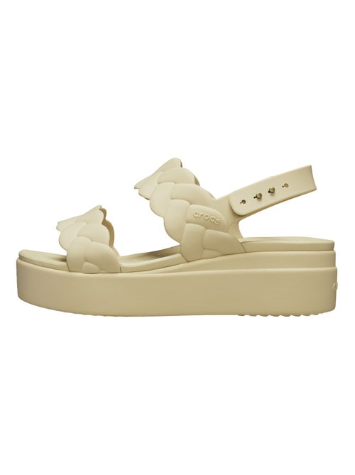 Sandales à Boucle Crocs Brooklyn Woven Upper - Kiabi