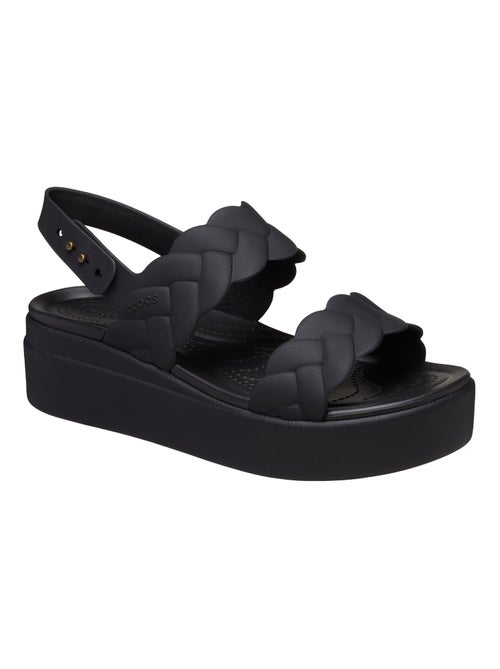 Sandales à Boucle Crocs Brooklyn Woven Upper - Kiabi