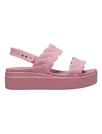 Sandales à Boucle Crocs Brooklyn Woven Upper