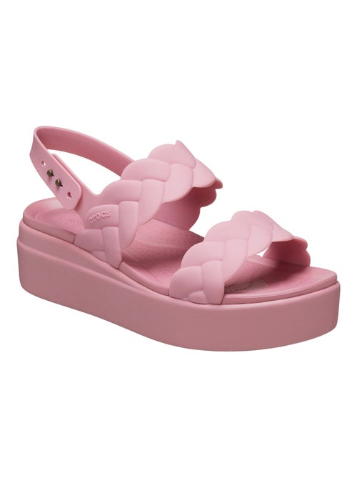 Sandales à Boucle Crocs Brooklyn Woven Upper - Kiabi
