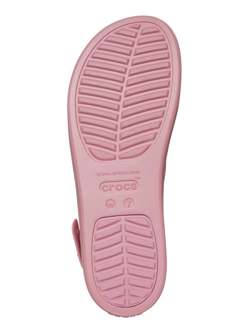 Sandales à Boucle Crocs Brooklyn Woven Upper Rose - Kiabi