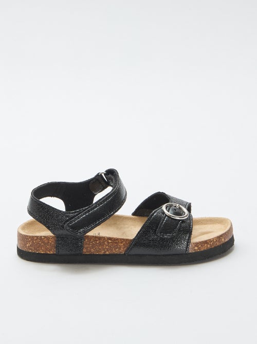 Sandales à boucle ronde - Kiabi