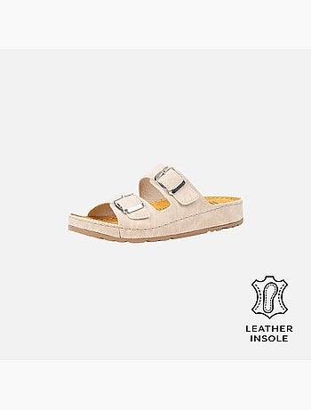 Sandales à bout large H - Modèle Hibiscus