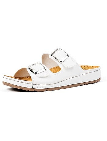 Sandales à bout large H - Modèle Hibiscus