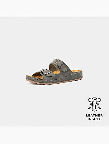 Sandales à bout large H - Modèle Hibiscus