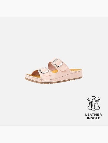 Sandales à bout large H - Modèle Hibiscus