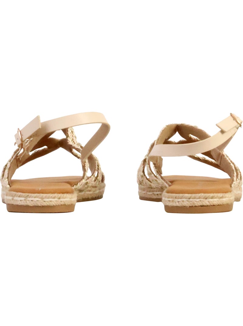 Sandales à Bride Boucle The Divine Factory Doré/or - Kiabi