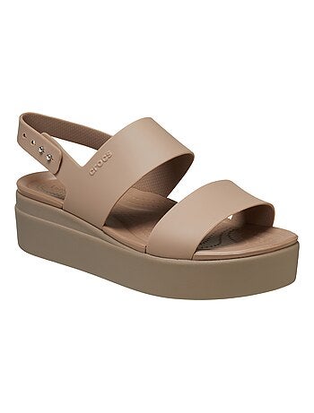Sandales à bride Crocs Brooklyn low wedge
