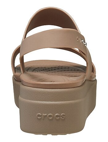Sandales à bride Crocs Brooklyn low wedge