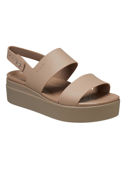 Sandales à bride Crocs Brooklyn low wedge - Kiabi