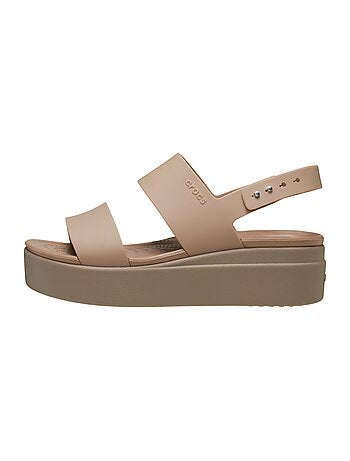 Sandales à bride Crocs Brooklyn low wedge
