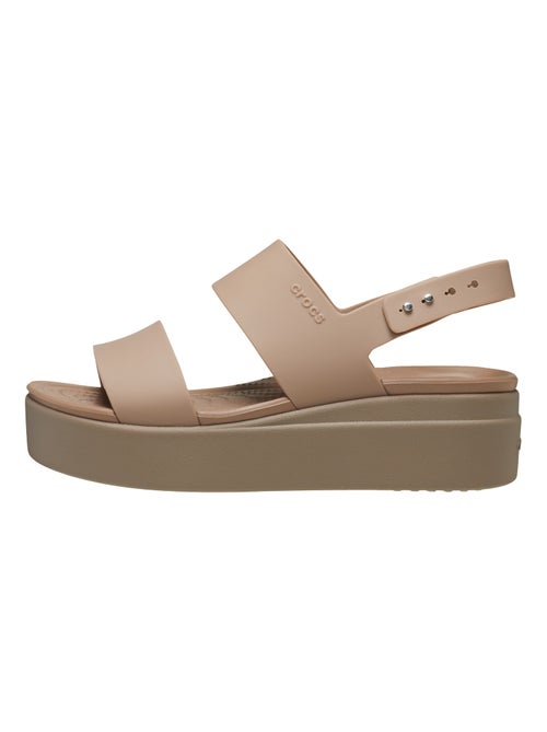 Sandales à bride Crocs Brooklyn low wedge - Kiabi