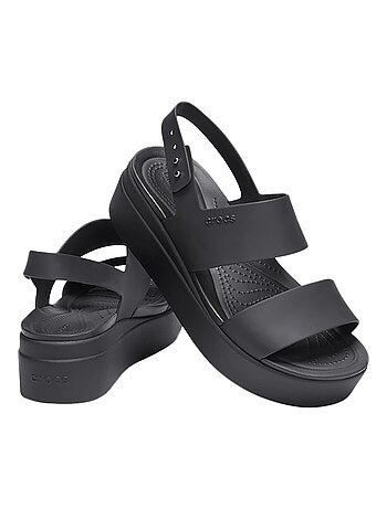 Sandales à bride Crocs Brooklyn low wedge