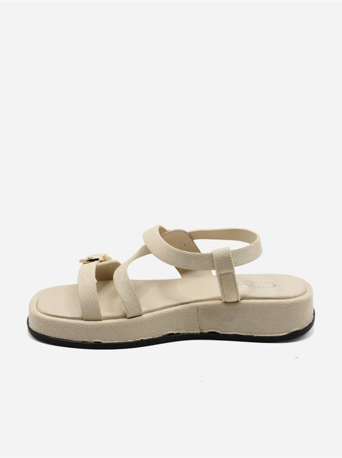Sandales à bride et ardillon - C M - Kiabi