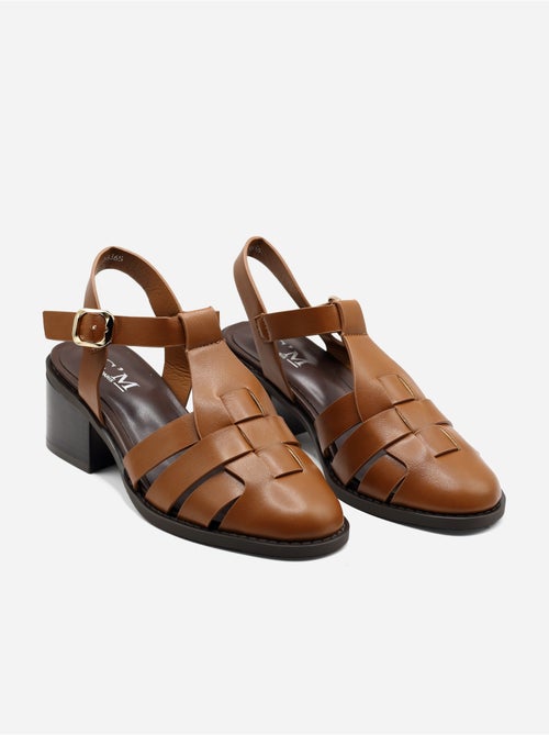 Sandales à bride et ardillon - Kiabi