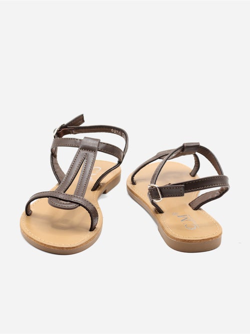Sandales à bride et ardillon - Kiabi