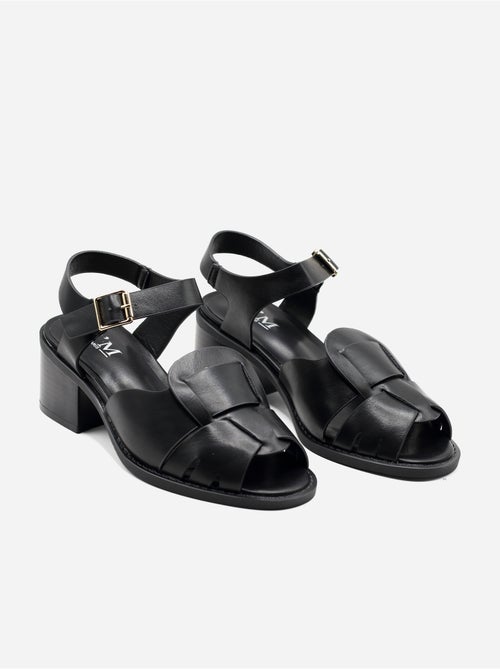 Sandales à bride et ardillon - Kiabi