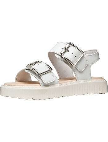Sandales à Bride Geox Enfant J Kodette H Synt Lea