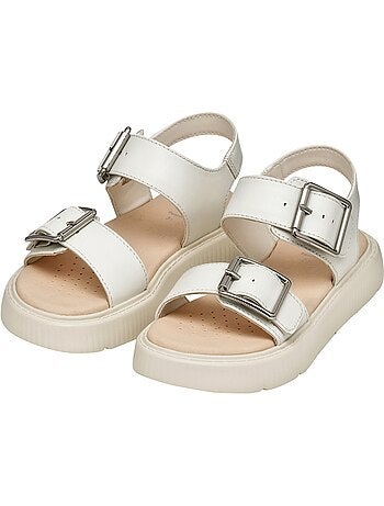 Sandales à Bride Geox Enfant J Kodette H Synt Lea