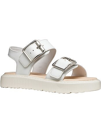 Sandales à Bride Geox Enfant J Kodette H Synt Lea