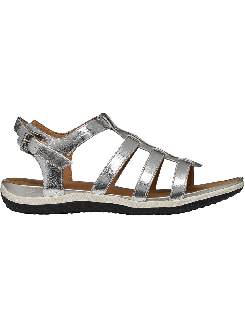 Sandales à Bride Geox Vega Argent - Kiabi