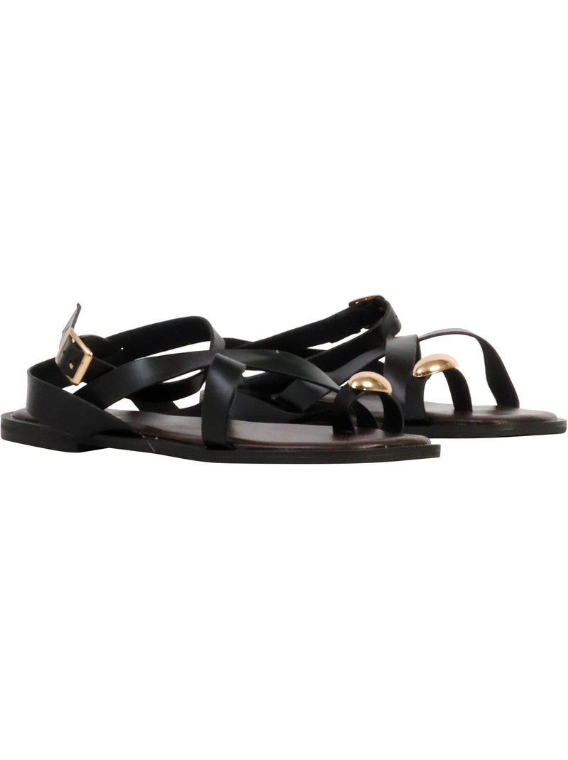 Sandales à Bride Joia Noir - Kiabi