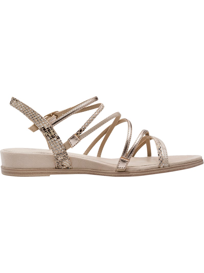 Sandales à Bride Tamaris Beige - Kiabi
