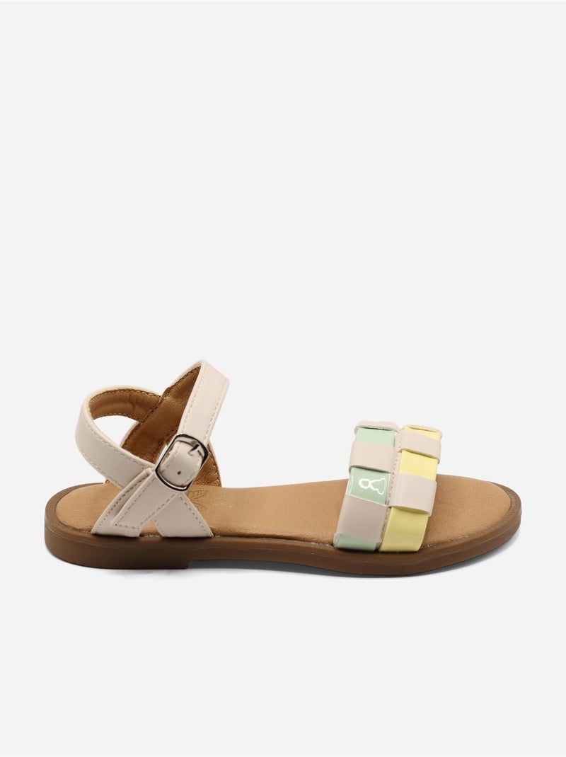 Sandales à brides - Doremi Beige - Kiabi