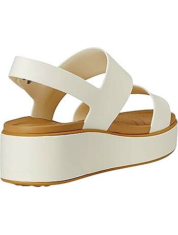 Sandales à Brides Crocs Brooklyn matte Wrap low Wedge