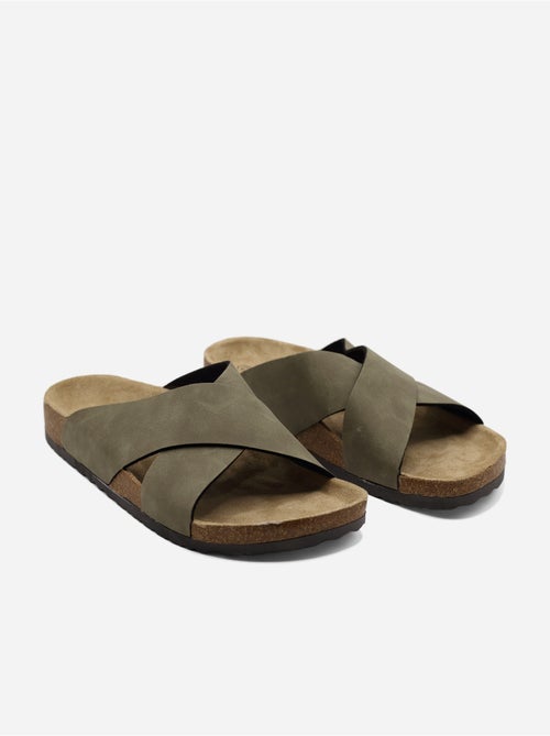 Sandales à brides croisées - C M - Kiabi