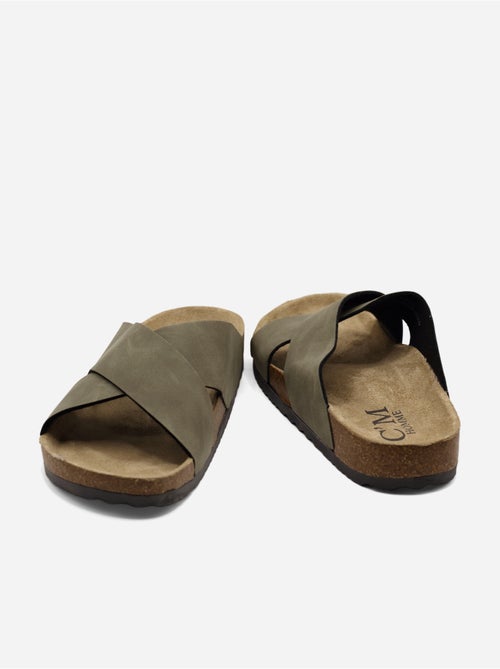 Sandales à brides croisées - C M - Kiabi