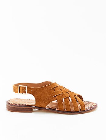 Sandales à brides croisées - Damart