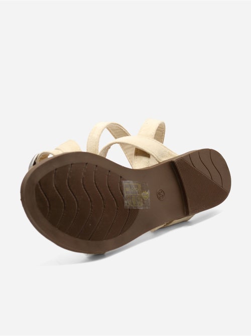 Sandales à brides croisées - Kiabi