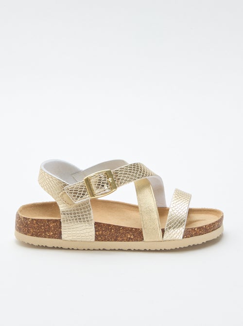 Sandales à brides croisées - Kiabi