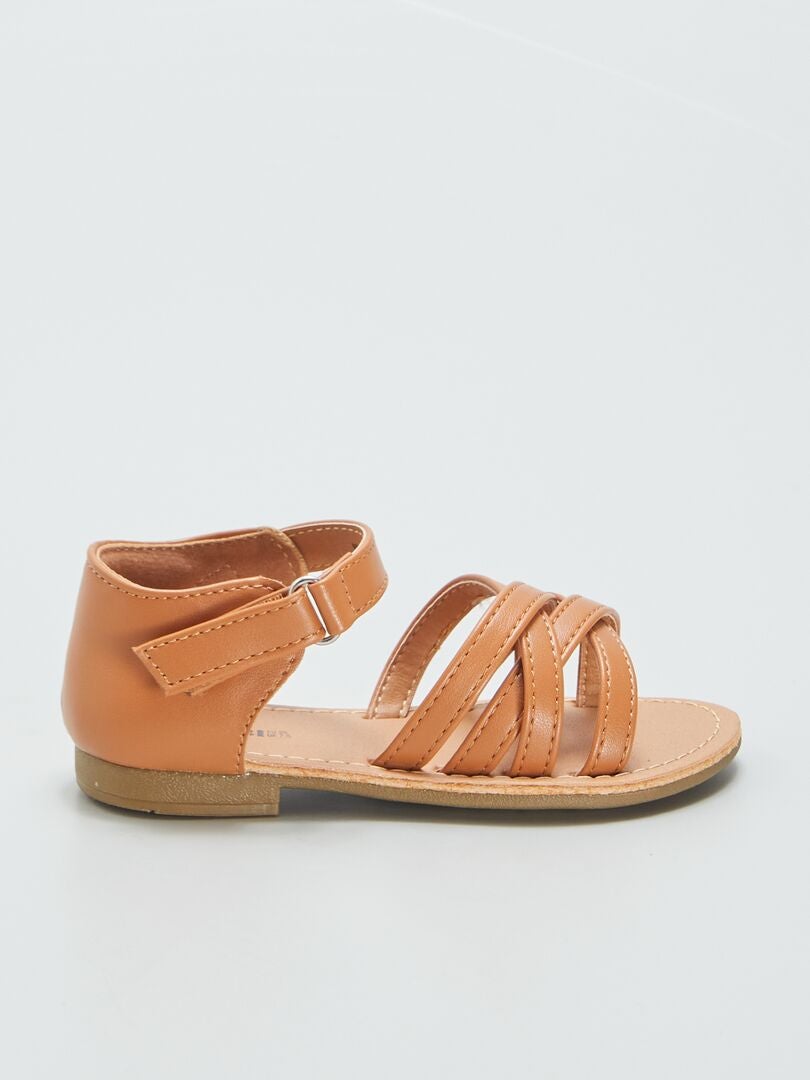 sandales brides croisees