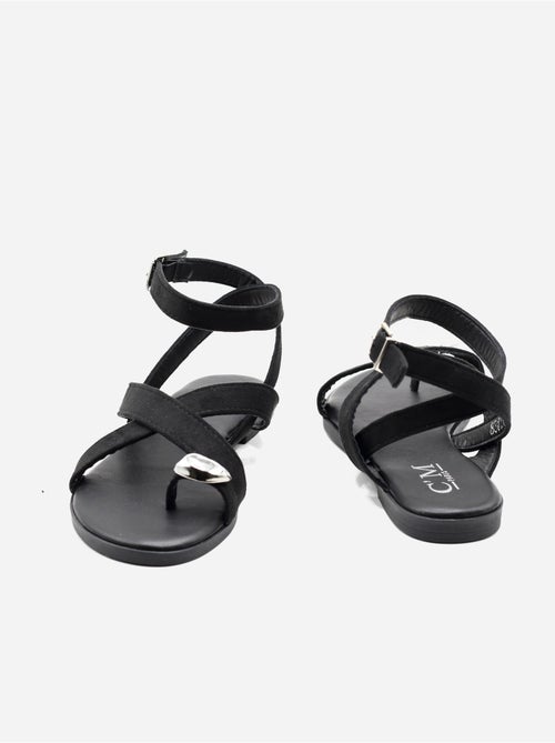 Sandales à brides croisées - Kiabi