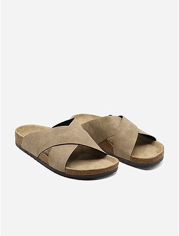 Sandales à brides croisées