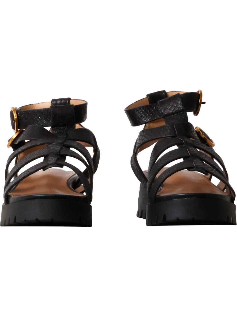 Sandales à Brides Findlay Noir - Kiabi
