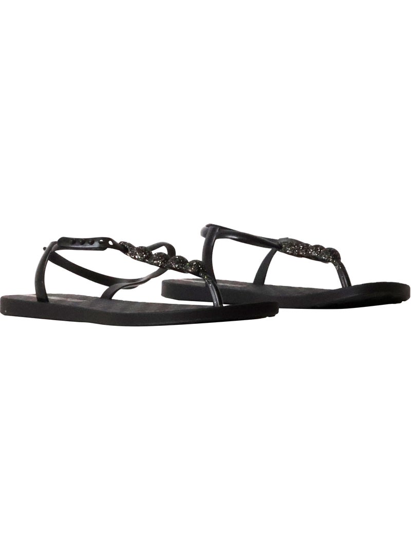 Sandales à Brides Ipanema Class Easy On Glow Noir - Kiabi