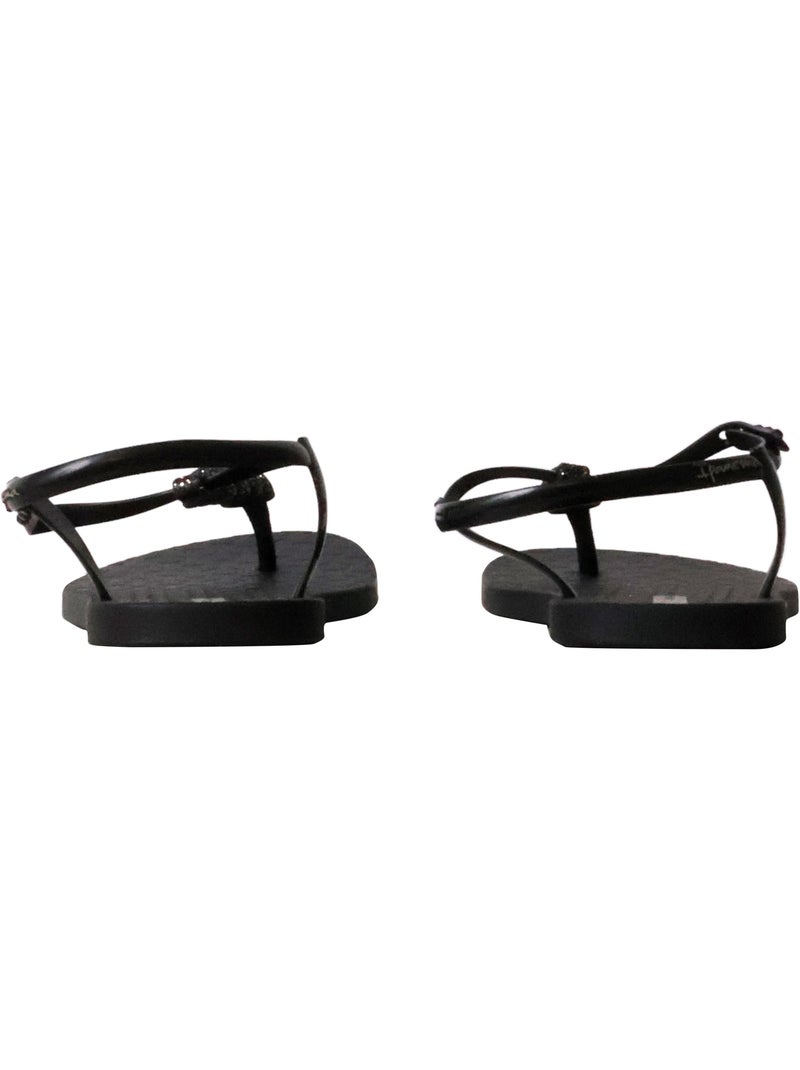 Sandales à Brides Ipanema Class Easy On Glow Noir - Kiabi