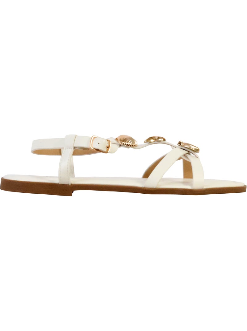 Sandales à Brides Joia Blanc - Kiabi