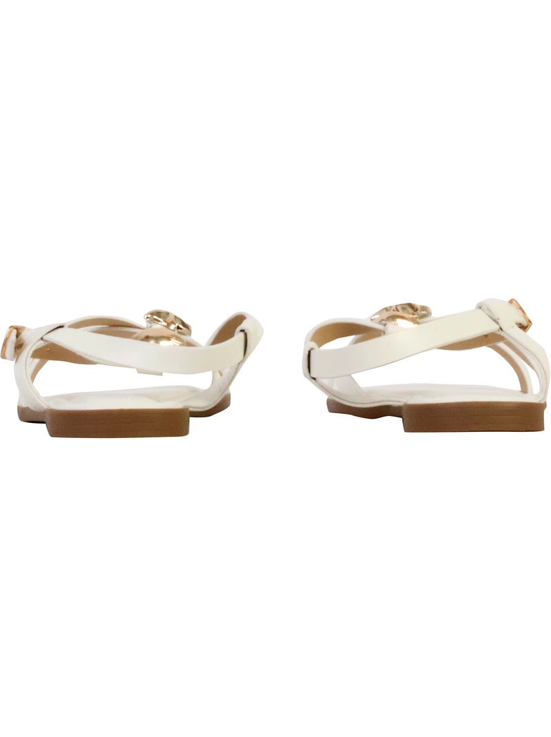 Sandales à Brides Joia Blanc - Kiabi