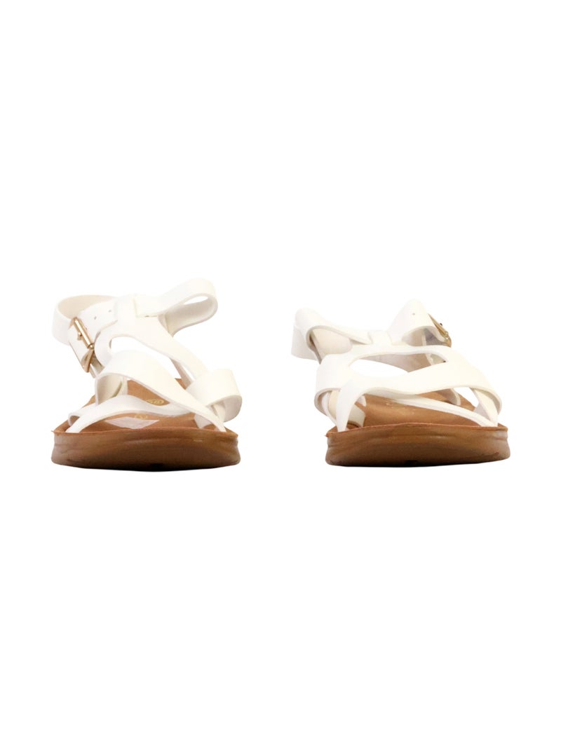 Sandales à Brides Joia Blanc - Kiabi