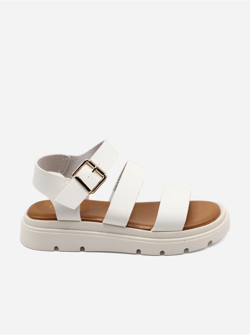 Sandales à brides multiples - C M - Kiabi