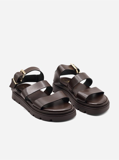 Sandales à brides multiples - C M - Kiabi