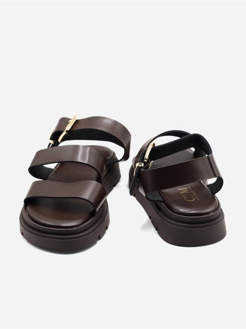 Sandales à brides multiples - C M - Kiabi