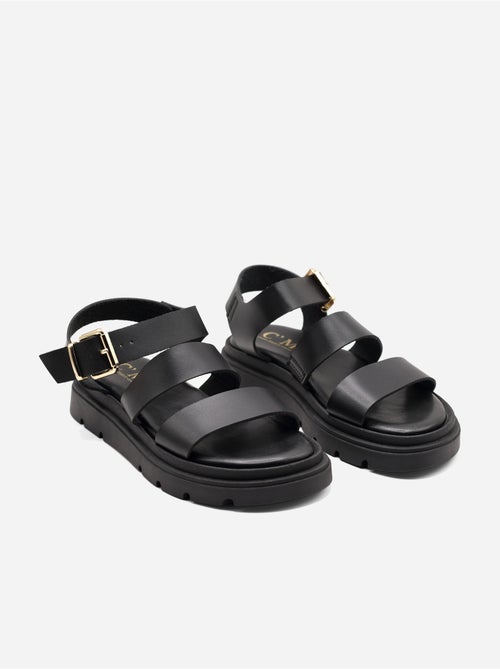 Sandales à brides multiples - C M - Kiabi